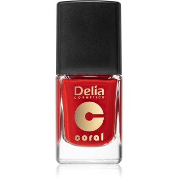 Delia Cosmetics Coral Classic lac de unghii culoare 515 Lady in red 11 ml