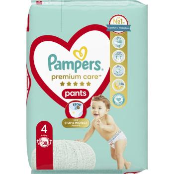 Pampers Premium Care Pants Maxi Size 4 scutece tip chiloțel 9-15 kg 38 buc