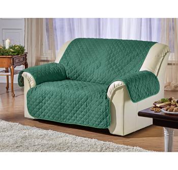 Husa  pentru canapea de 2 locuri - verde - Mărimea 188x225cm