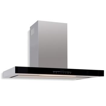 Klarstein Alinea 90 Smart, hota, 90 cm, montat pe perete, WiFi, A++, 500 m³/h, ecran tactil