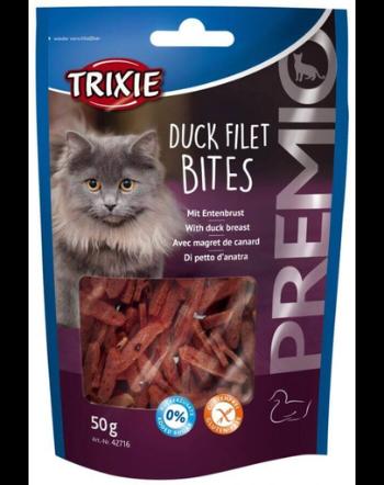 TRIXIE Snacks Duck Fillet Bites cu rață 50 g