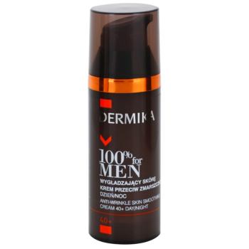 Dermika 100% for Men crema anti-rid pentru netezire 40+ 50 ml