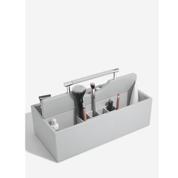 Organizator de baie gri pentru cosmetice Supersize – Stackers