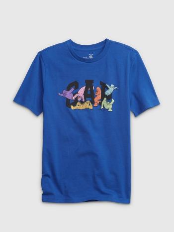 GAP Gap x Frank Ape Tricou pentru copii Albastru