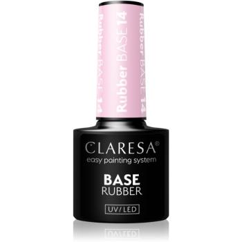 Claresa UV/LED Base Rubber baza gel pentru unghii culoare 14 5 g