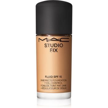 MAC Cosmetics Studio Fix Fluid SPF 15 24HR Matte Foundation + Oil Control Mini machiaj cu efect matifiant SPF 15 culoare NC30 15 ml