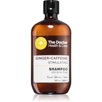 The Doctor Ginger + Caffeine Stimulating sampon de întărire pentru părul subtiat cu tendința de a cădea cu cafeina 355 ml