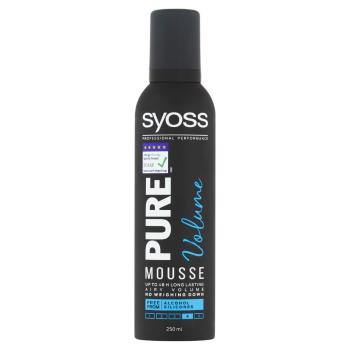 Syoss Spumă de fixare Pure Volume (Mousse) 250 ml