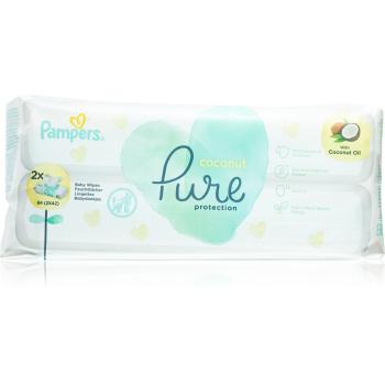 Pampers Pure Protection Coconut servetele delicate pentru copii pentru piele sensibila 2x42 buc