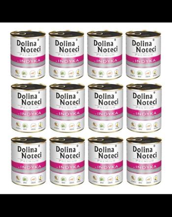 DOLINA NOTECI Premium Bogata in carne de curcan 12x800g