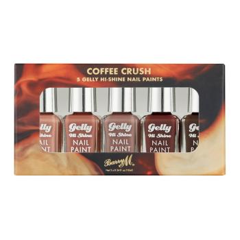 Barry M Set lac de unghii Coffee Crush 5 x 10 ml