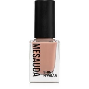 Mesauda Milano Shine N'Wear lac de unghii cu uscare rapida culoare 224 Nude 10 ml