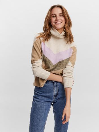 Vero Moda Doffy Turtleneck Alb