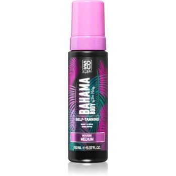 Bahama Body Self-Tanning spuma autobronzanta pentru corp culoare Medium 150 ml