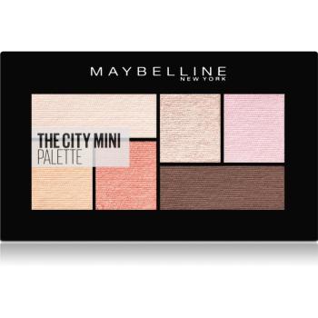 Maybelline The City Mini Palette paletă cu farduri de ochi culoare 430 Downtown Sunrise 6 g