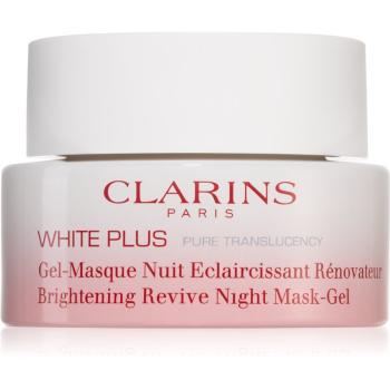 Clarins White Plus Pure Translucency Brightening Revive Night Mask-Gel mască iluminatoare de noapte 50 ml
