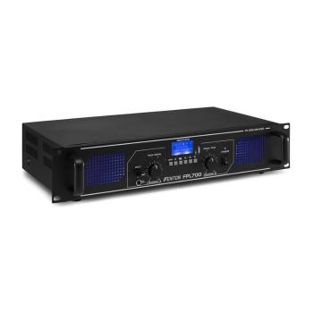 Fenton FPL700, amplificator digital, 2 x 350 W, BT, Mediaplayer, Port USB, slot SD