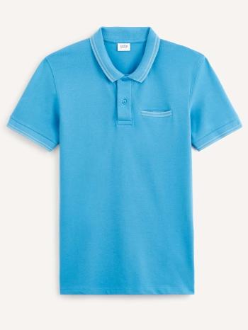 Celio Belipock Polo Tricou Albastru