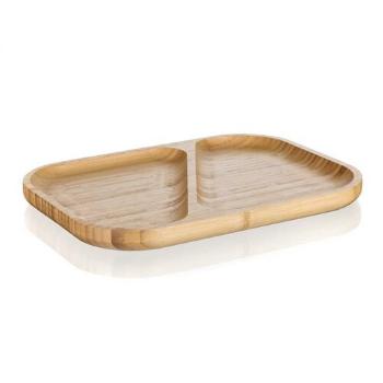 Tavă de servit Banquet  BRILLANTE Bamboo,28,5 x 21 cm