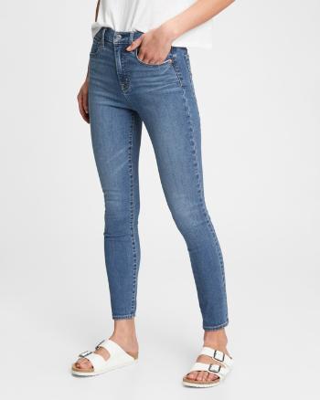 GAP High Rise True Skinny Jeans Albastru