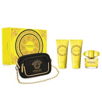 Versace diamant galben - EDT 90 ml + loțiune de corp 100 ml + gel de duș 100 ml + pungă cosmetică