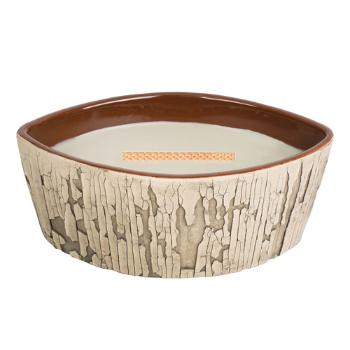 WoodWick Lumânare decorativă ceramică navă Fireside 425,2 g