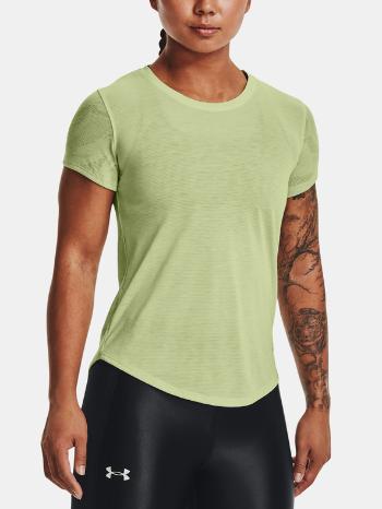 Under Armour UA Streaker Jacquard Tee Tricou Verde