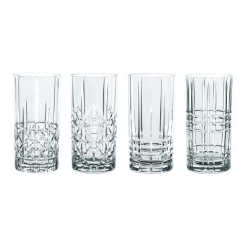 Set 4 pahare din sticlă cristalină Nachtmann Highlands, 445 ml