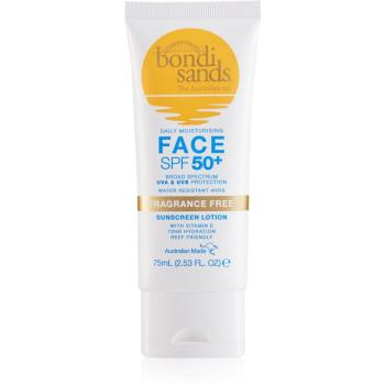 Bondi Sands SPF 50+ Face crema pentru bronzat, fara parfum SPF 50+ 75 ml