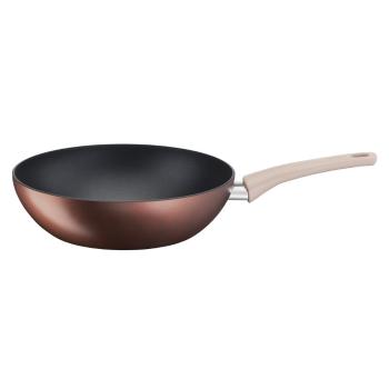 Tigaie de tip wok din aluminiu ø 28 cm Eco Respect – Tefal