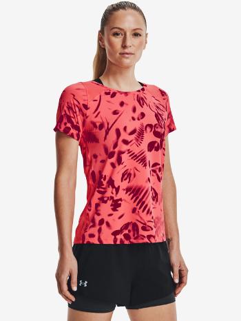 Under Armour Iso-Chill 200 Print Tricou Roșu