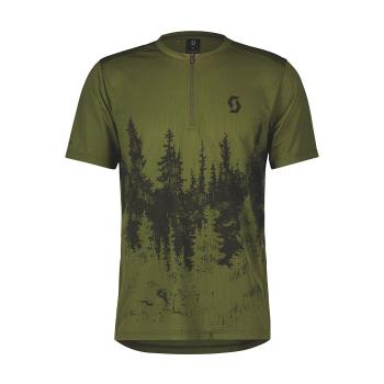 
                         Tricou de ciclism cu mânecă scurtă - TRAIL FLOW ZIP SS 
                