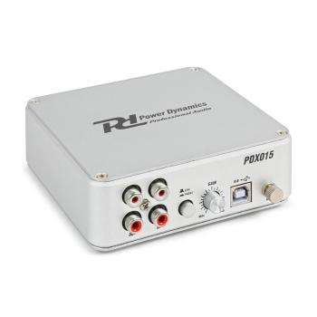 Power Dynamics Power dynamics pdx015, software pentru preamplificator fono, usb, port 2.0, argintiu