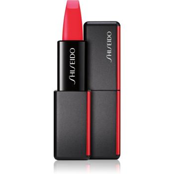 Shiseido ModernMatte Powder Lipstick Ruj mat cu pulbere culoare 513 Shock Wave (Watermelon) 4 g