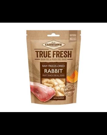 CARNILOVE RAW Freeze-dried Recompense pentru caini adulti, cu iepure 40 g