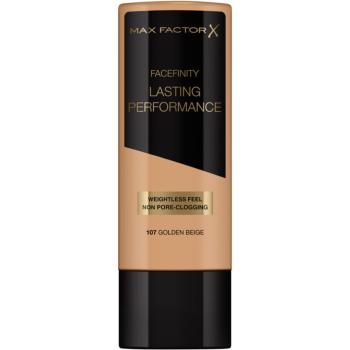 Max Factor Facefinity Lasting Performance fond de ten lichid  pentru un efect de lunga durata culoare 107 Golden Beige 35 ml
