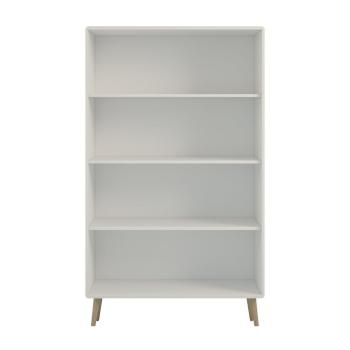 Bibliotecă Steens Soft Line, 166 x 81,3 cm, alb - crem