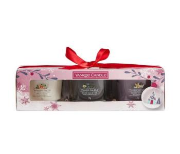 Yankee Candle Set de lumânări votive in sticlă 3 x 37 g