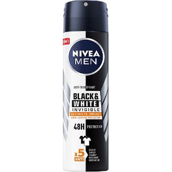 Nivea Antiperspirant spray Men Black &amp; White Invisible Ultimate Impact 150 ml