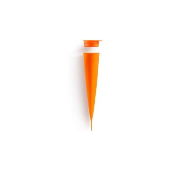Formă din silicon pentru înghețată Lékué Pop, portocaliu