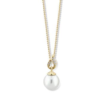 Cutie Jewellery Pandantiv impresionant de perle din aur galben Z6297-3153-40-X-1