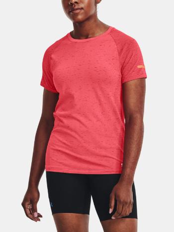 Under Armour UA Seamless Run SS Tricou Roz