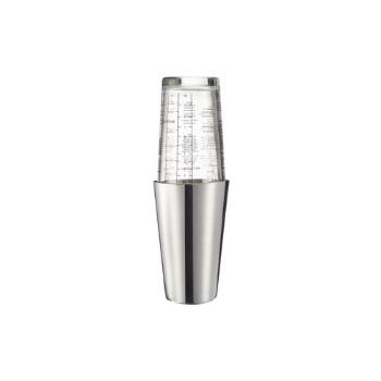 Agitator de cocktailuri Westmark din 2 pieseBOOGIE, sticlă / oțel inoxidabil, 350 ml