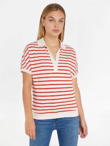 Tommy Hilfiger Polo Tricou Roșu