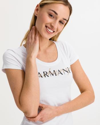 Armani Exchange Tricou Alb
