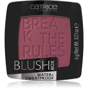 Catrice Blush Box blush culoare 050 Burgundy 6 g