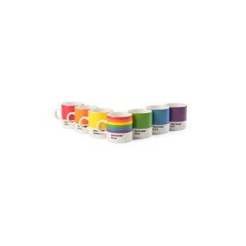 Cești de espresso din ceramică 7 buc. 120 ml Pride – Pantone