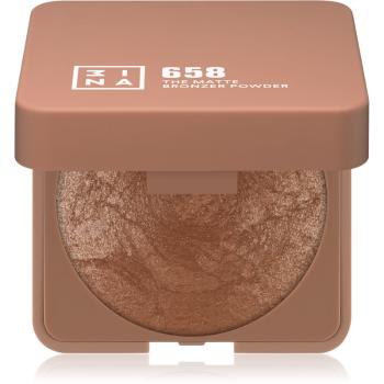 3INA The Bronzer Powder pudra compacta pentru bronzat culoare The Matte 658 7 g