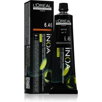 L’Oréal Professionnel Inoa Culoare permanenta pentru par fără amoniac culoare 6.46 60 ml