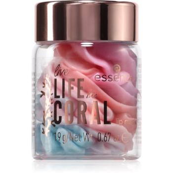 essence LIFE in CORAL mască hidratantă pentru buze 01 Coralicious Vibes! 9 g